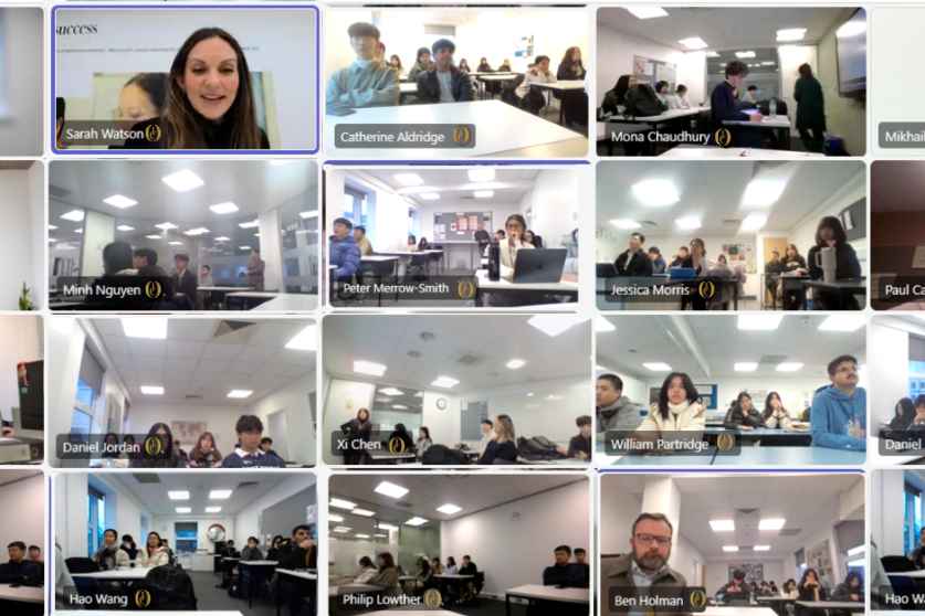 Principal Inspires Students to Embrace the Future of Work - Student Assembly