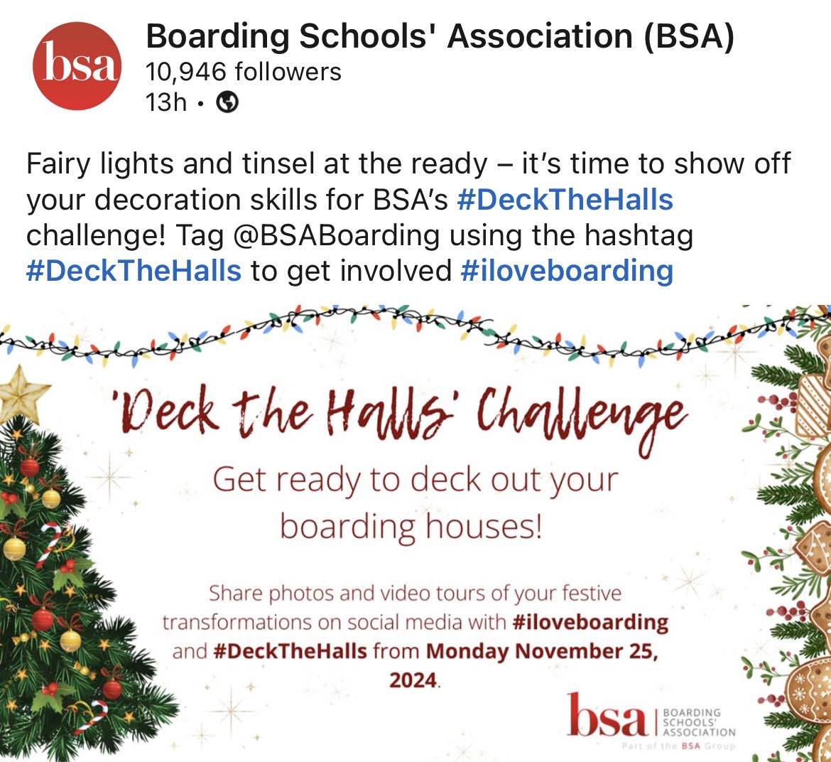 Students Bring Festive Cheer to Boarding Houses with BSA’s Deck The Halls Challenge - Carousel For News Detail - OIC