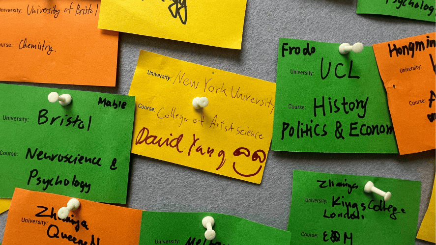 OIC Student David Receives Offer from New York University - OIC Student David Receives Offer from New York University