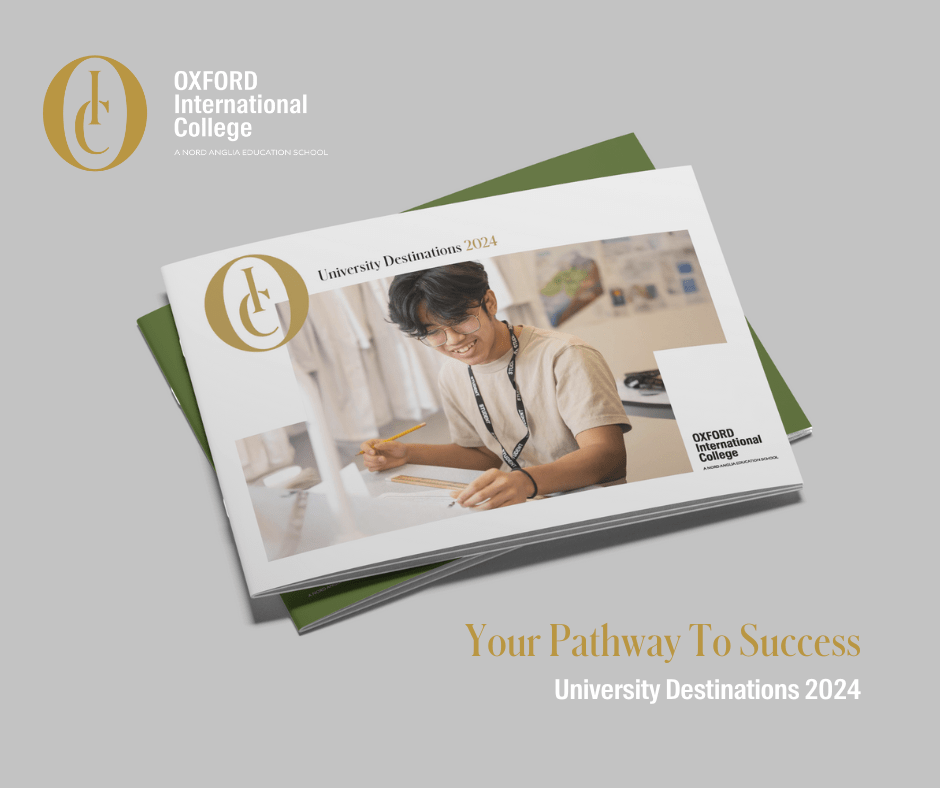Oxford International College Celebrates Incredible Achievements with the Launch of the University Destinations 2024 Booklet - University Destinations 2024
